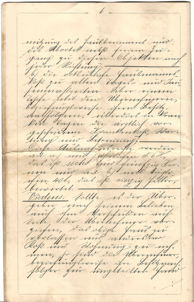 Notariatsakt  zum Übergabevertrag von Franz Wiedenhofer senior in Rust Nr. 4 auf Franz Wiedenhofer junior in Rust Nr. 4 und seiner Braut Fräulein Anna Aichinger in Rust Nr. 56 - Seite 6