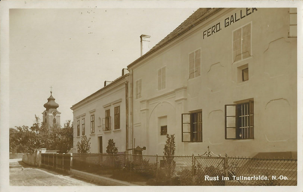 Postkarte Rust im Tullnerfeld, N.Oe