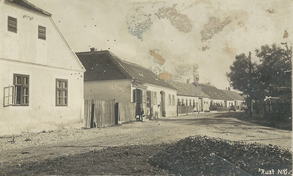 Postkarte Alte Ansicht heutige Leopold-Figl-Straße