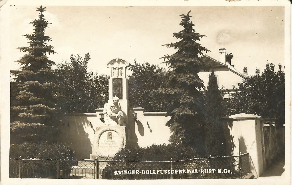 Krieger-Dollfussdenkmal Rust. N.Oe