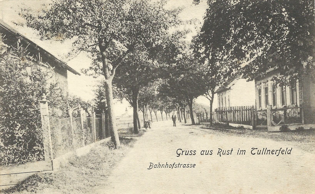 Postkarte 'Gruss aus Rust im Tullnerfeld'